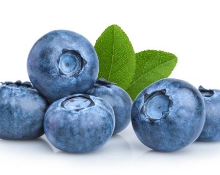blueberry isolated on white background