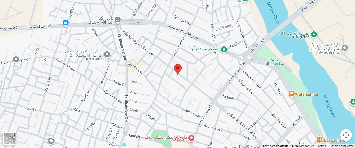 لوکیشن نهالستان برتر نهال در میاندوآب روی نقشه گوگل